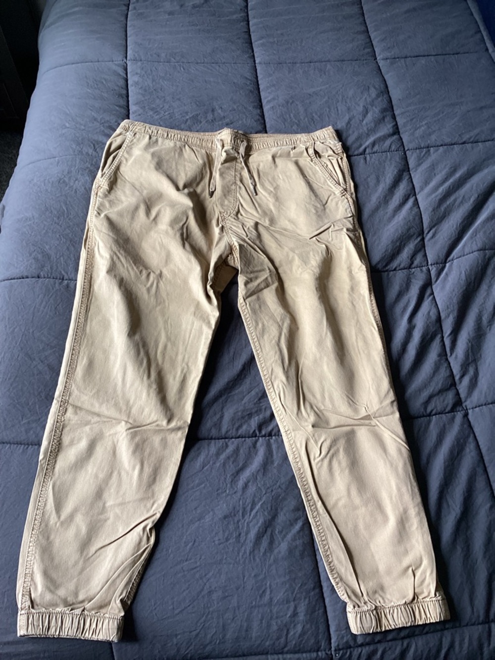 American Eagle Outfitters Tan Jogger Chinos Size L